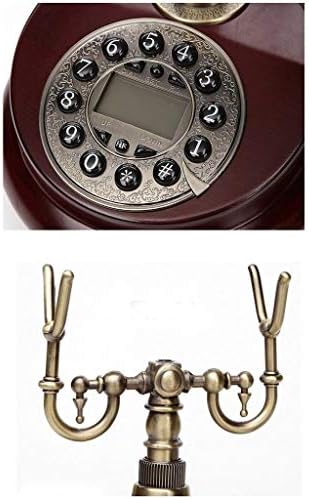 Telefon Retro Döner Dial Telefon Antika Kablolu Continental Telefon Telefon Dekorasyon Ev Dekorasyon