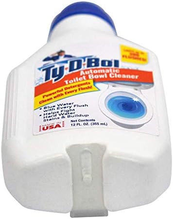 Ty-D-Bol Otomatik Klozet Temizleyici, Daha Taze Kokulu bir Banyo için Tuvaletleri Temizler ve Deodorize Eder