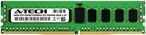 A-Tech 16 GB RAM Dell PowerEdge ıçin XR11-DDR4 3200 MHz PC4-25600 ECC Kayıtlı RDIMM 2Rx8 Çift Rütbe 288-Pin Sunucu Bellek Yükseltme