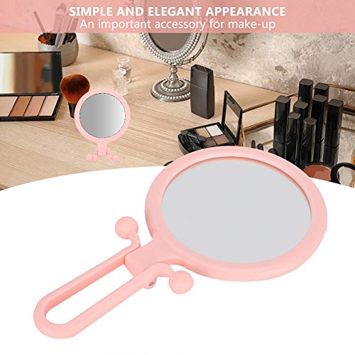 Katlanır Kozmetik Ayna, Büyüteçli Ayna, Siyah Nokta Kaldırma Makyaj Uygulaması için Makyaj Aynası