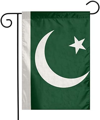 YANGHOME Pakistan Pakistan Ulusal Bayrak Keten Naylon Çuval Keten Kumaş Bahçe Bayrağı Çiftlik Süslemeleri Posta Kutusu Dekor
