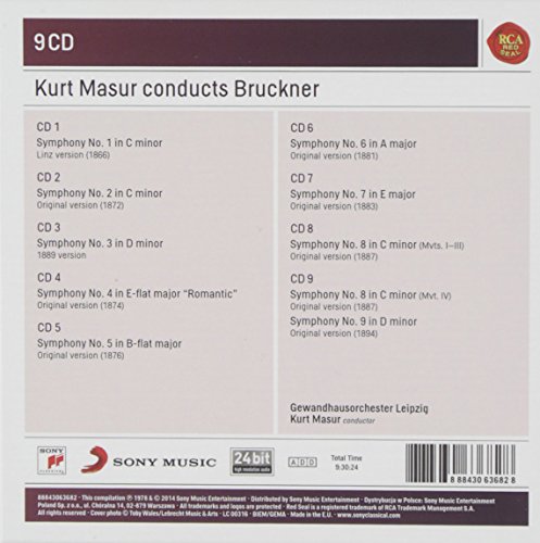 Bruckner: Senfoniler No. 1-9