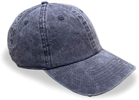 6 Panel Erkek Kadın Yıkanmış Sıkıntılı beyzbol Şapkası Unisex Pamuk Dimi Ayarlanabilir Vintage baba şapka