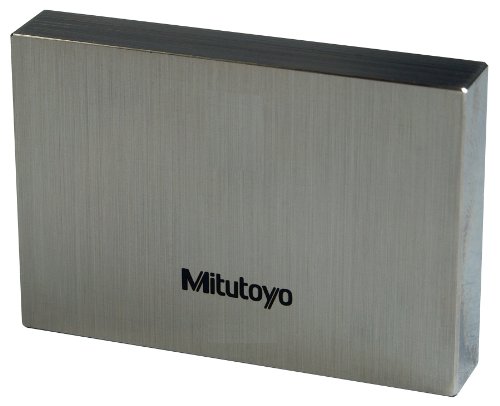 Mitutoyo - 611611-531 Çelik Dikdörtgen Gage Blok, ASME Sınıf 0, 1.0 mm Uzunluk