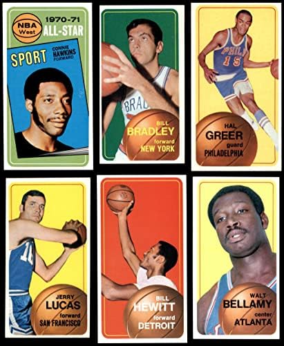 1970-71 Topps Basketbol Komple Set (Basketbol Seti) NM+