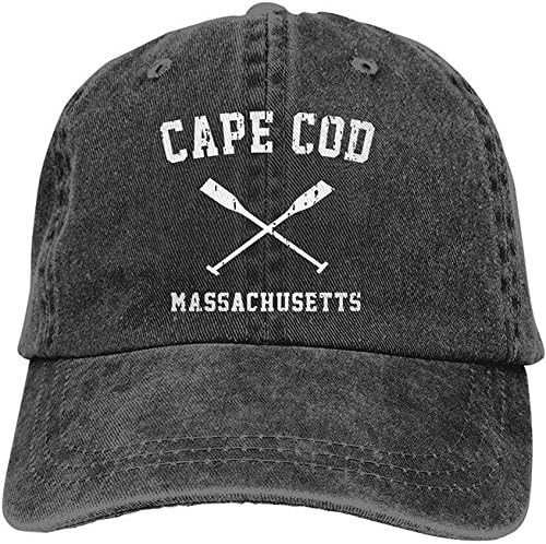 Cape Cod Massachusetts Doğal Ayarlanabilir Unisex Yıkanabilir Retro Denim Şapka Beyzbol Şapka Baba Şapka