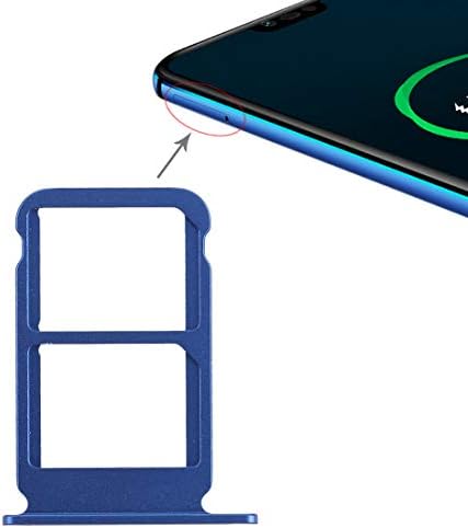 Chenyouwen Cep Telefonu Tamir Parçaları Yedek SIM Kart Tepsi ıçin Huawei Onur 10 (Siyah) (Renk: Mavi)