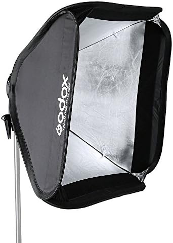 Godox 32 x 32 80 cm x 80 cm Katlanabilir Evrensel Softbox ile S Tarzı Speedlite Braketi için Flaş Bowens Elinchrom Dağı Aksesuarları