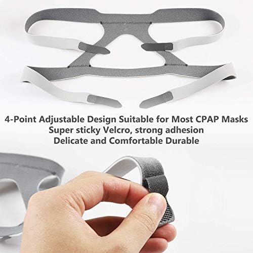 ResMed Mirage Serisi için Üniversal CPAP Başlık Askısı, Philips Respironics CPAP Maskesi, Yumuşak Esnek Malzeme, Standart (Yalnızca