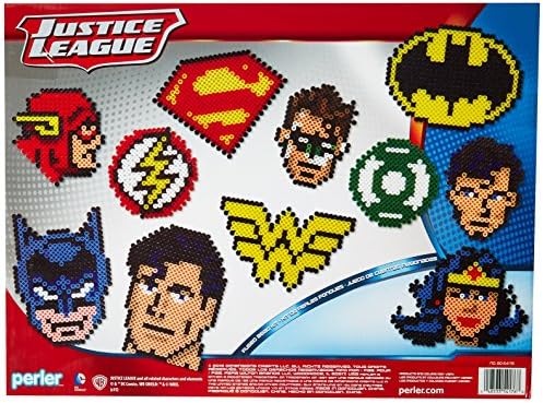 Çocuklar için Perler Boncuk Justice League Süper Kahraman El Sanatları, 4504 adet