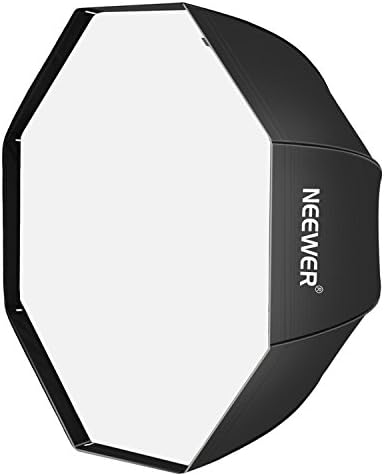 Neewer 47 / 120 cm Sekizgen Softbox Şemsiye Portre veya Ürün Fotoğrafçılığı için Taşıma Çantası ile, Canon Nikon Sony Speedlite