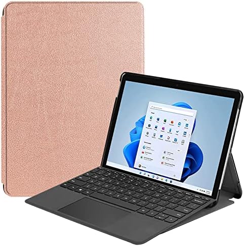 Tablet PC Kapak Kılıf Kılıf Microsoft Surface Pro 8 için Kılıf 13 inç, ince Tri-Fold Standı Akıllı Kılıf, çoklu Görüş Açıları