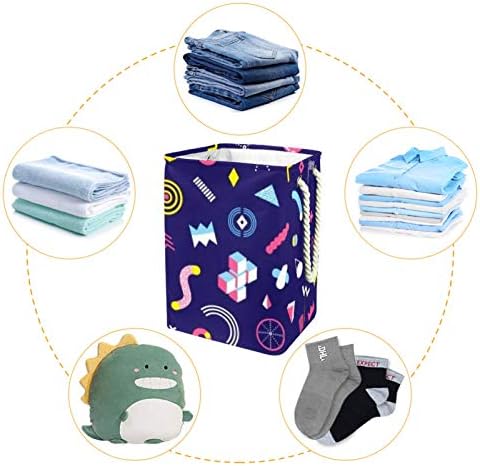 Unicey CD Tekerlek Su Geçirmez Katlanır Çamaşır Sepeti Kova Çocuk Odası Yatak Odası Bebek Kreş için