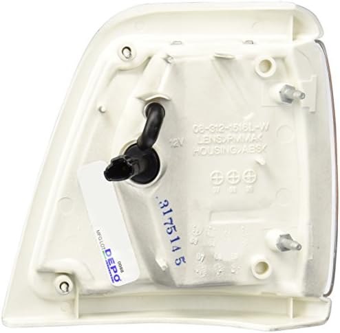 DEPO 312-1516L-AS6 Yedek Sürücü Tarafı park lambası Düzeneği (Bu ürün bir satış sonrası üründür. OE otomobil şirketi tarafından