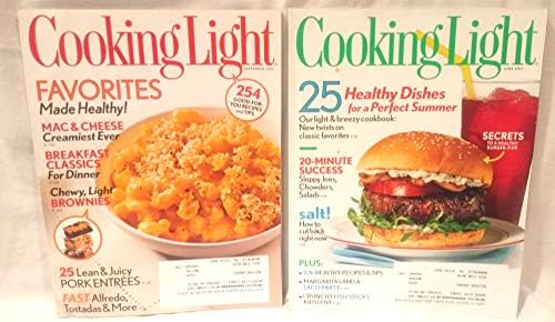 2 Adet Cooking Light Dergisi-Cooking Light Dergisi Haziran 2011-Cooking Light Dergisi Eylül 2011