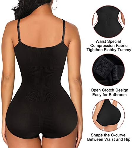 Irısnaya Kadınlar Zayıflama Bodysuits Shapewear Tops Karın Kontrol Vücut Şekillendirici Spagetti Kayışı Kaşkorse Mayoları Bodycon