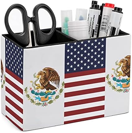 Amerikan Ve Meksika Bayrağı Sevimli kalem Tutucu Kılıf Saklama kutusu Dekoratif Masa Aksesuarları Organizatör