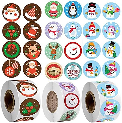 Noel Etiketleri Çıkartmalar DIY El Yapımı Etiket Paketi Etiket Sızdırmazlık Çıkartmalar Parti Şenlikli Dekor Kartları Hediye