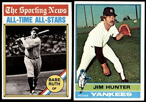 1976 Topps New York Yankees Yakın Takım Seti New York Yankees (Set) VG + Yankees