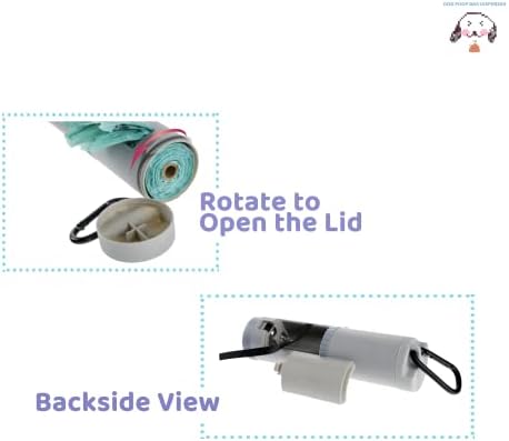 ITSPETTA Köpek kaka torbası Dağıtıcı ile LED el feneri ve Çift Modlu Fener Pet atık torbası Tutucu kaka torbası Dağıtıcı için