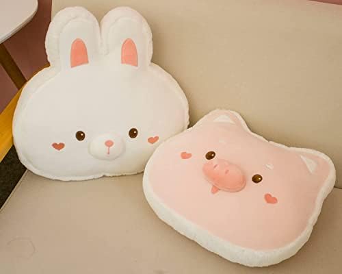 YESGİRL Sevimli Tavşan Peluş Yastık: Sevimli Dolması Hayvan peluş oyuncak, Yumuşak Anime Tavşan Plushie için Erkek Kız, Hugging