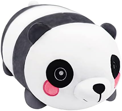 Şişman Panda Doldurulmuş Hayvan, Doldurulmuş Panda Ayı-Sevimli Panda Peluş Yastık, Kawaii Panda Oyuncaklar, Kızlar için Hediyeler