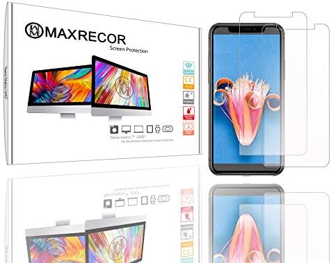 Sanyo MM-9000 Cep Telefonu için Tasarlanmış Ekran Koruyucu - Maxrecor Nano Matrix Parlama Önleyici (Çift Paket Paketi)
