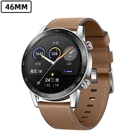 FJXJLKQS 46mm akıllı saat Küresel Sürüm Bluetooth 5.1 Kan Oksijen Telefon Görüşmesi Smartwatch Kadar 14 Gün 50 m Su Geçirmez