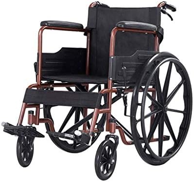 LYRWİSHLY Taşıma Tekerlekli Sandalye Taşınabilir Arabası Katlanır Tekerlekli Sandalye Yaşlı İnsanlar Seyahat Tekerlekli Sandalye