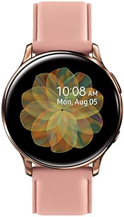 Samsung Galaxy Watch Active2 (40mm), Altın (Paslanmaz Çelik-LTE Kilidi Açıldı) - SM-R835USDAXAR (Yenilendi)