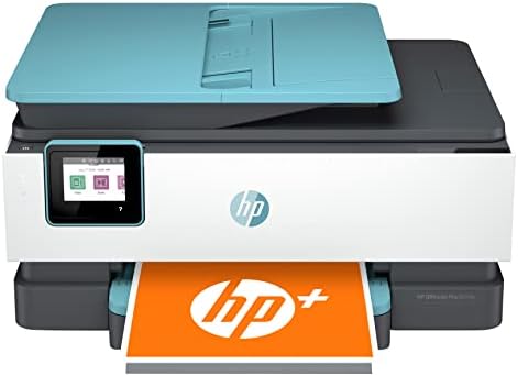 HP OfficeJet Pro 8028eB Ev Ofisi için Hepsi Bir Arada Kablosuz Renkli Mürekkep Püskürtmeli Yazıcı, Mavi Baskı Tarama Fotokopi