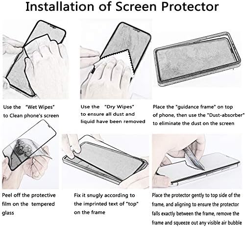 iPhone için kılıf 11 Pro Max Kılıf (6.5) Ekran Koruyucu ile Kemer Klipsi Kılıfı, Tam Vücut Sağlam Ağır Kapak, Darbeye Dayanıklı