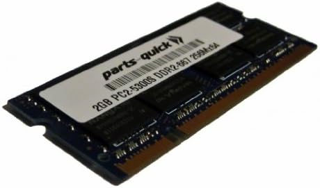 Ağ Geçidi LT Netbook LT2104u PC2-5300 DDR2 667MHz SODIMM RAM ile Uyumlu 2GB Bellek (PARÇALAR-hızlı Marka)