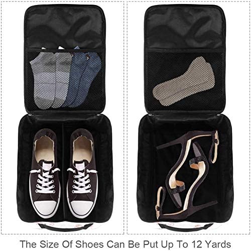 TİZORAX Sevimli-Karikatür-Ayı-Yüz Depolama Ayakkabı Kutuları Kalınlaşmış toz geçirmez Ayakkabı Organizatör Kutusu Çok Fonksiyonlu