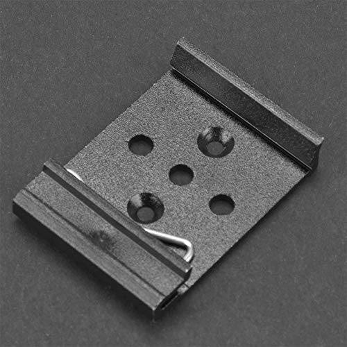 Sabit dın Ray kelepçesi, Röle montajı için 35 mm Alüminyum Sabitleme Klipsi 35 mm dın Rayının Sabitlenmesi için Uygundur (35