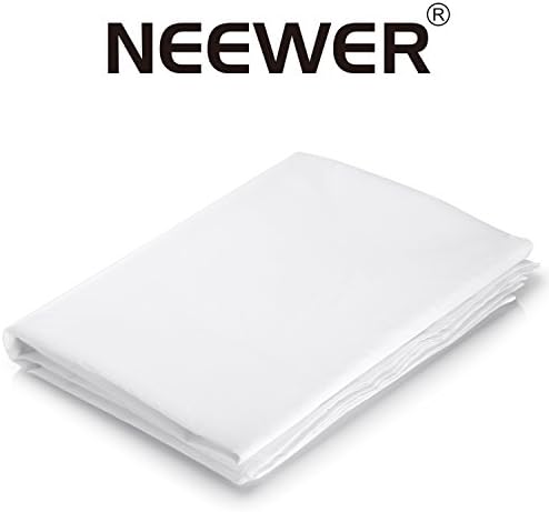 Neewer 12x5 ayaklar/3.6x1.5 metre Polyester beyaz dikişsiz difüzyon kumaş için fotoğraf Softbox, ışık çadır ve DIY aydınlatma