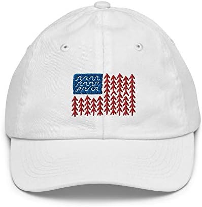 ABD orman doğa şapka Amerikan işlemeli bayrak gençlik beyzbol şapkası