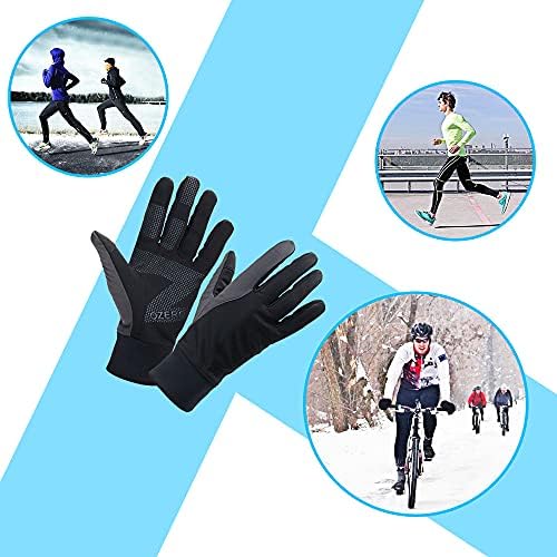 OZERO kış termal eldiven erkek kadın dokunmatik ekran Su geçirmez rüzgar geçirmez Anti kayma ısıtmalı eldiven eller sıcak yürüyüş