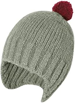 Kış bebek şapka örme tığ Polar şapka bere moda Pom Pom kapaklar sevimli sıcak kap bere kapaklar