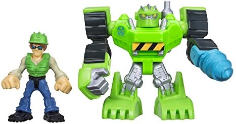 Playskool Heroes Transformers Kurtarma Botları Boulder The Construction - Bot ve Graham Burns