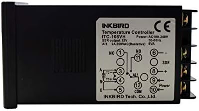 Inkbird ITC-106RH ve K Tipi Termokupl Paketi
