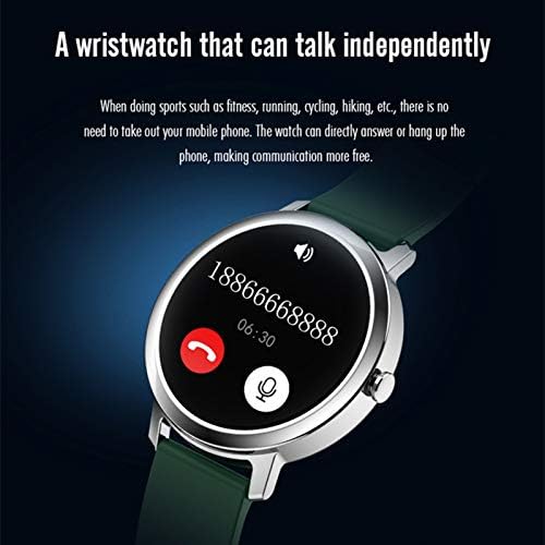 LTLJX akıllı saat spor ızci Kadın Erkek Kalp Hızı Kan Basıncı Uyku Monitör, 1.3 Dokunmatik Ekran IP67 Su Geçirmez Aktivite Smartwatch