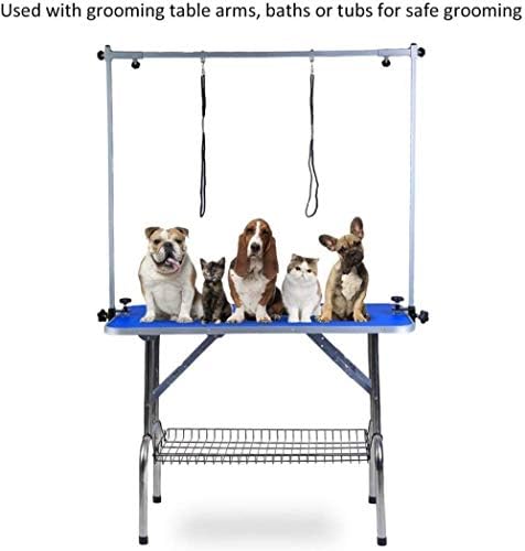 Köpek Kırpma Tımar Masası, Hemşirelik Masası Kesme Masası Kaymaz Yüzey Ayarlanabilir Yükseklik Kolu ve Köpekler Kedi Evcil Hayvanlar