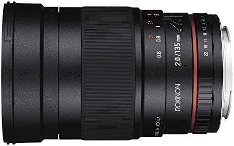 Rokinon 135mm F2.0 ED UMC Telefoto Lens için Sony E-Montaj (NEX) Değiştirilebilir Lens Kameralar