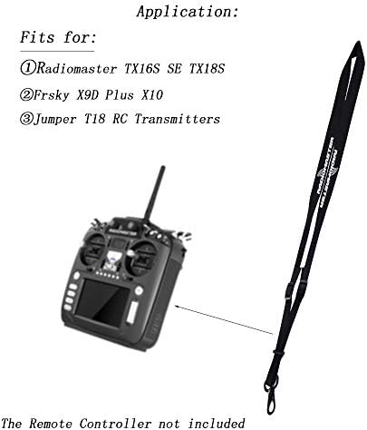Radiomaster RC Verici Kordon Boyun Askısı Omuz kemer Sling için DJI Phantom 4 Pro Radiomaster TX16S SE TX18S FrSky Taranis X9D