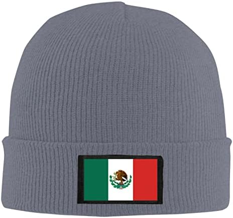 Meksika bayrağı örgü şapka erkek kadın kızak kap kış kafatası kap