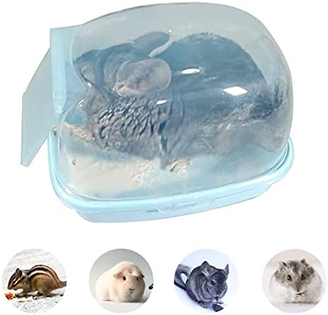Hamiledyi Cüce Chinchilla Kum Banyosu, Suriye Hamster Sauna Odası Plastik Küçük Hayvanlar Toz Banyo Tuvalet Hamster Gerbil Kirpi
