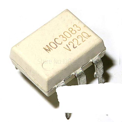 10 adet MOC3083 M0C3083 DIP - 6 Triyak ve SCR Çıkış Optokuplörler 800VDRM IFT = 5mA 6 Pin Optokuplör Orijinal
