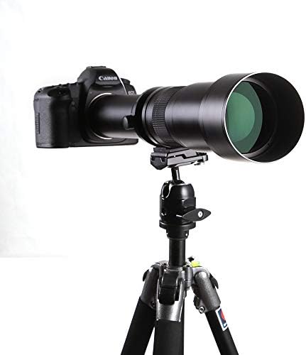 Komutanı Optik Süper 650-1300mm / 2600mm (2X Telekonvertör ile) f/8 Manuel Telefoto Zoom Lens için Olympus / Panasonic Micro