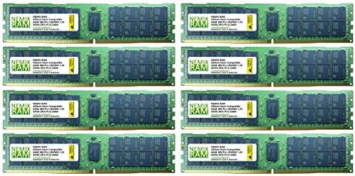 512 GB Kiti (8x64 GB) DDR4-2933 PC4-23400 ECC Yük Azaltılmış Bellek için ASRock Raf ROMED8-2T AMD EPYC Kurulu tarafından NEMİX